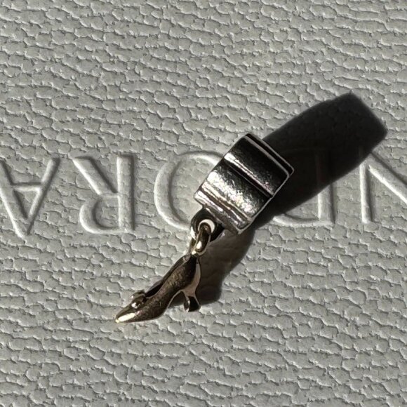 Pandora Stiletto Shoe Two Tone Charm - Picture 6 of 7